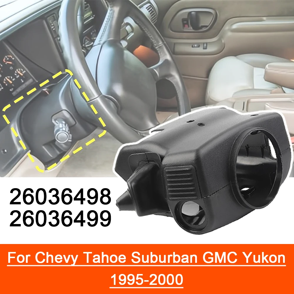 26036498 26036499 Steering Column Cover Shroud with Shifter Boot for Chevy Tahoe Suburban GMC Yukon 1995-2000 Auto Transmission