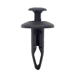 50Pcs 6.5mm Hole Nylon Screw Rivets Fixing Clip Auto Fastener Bumper Fender Retainers Cover Trim Panel Clips For Chrysler Ford