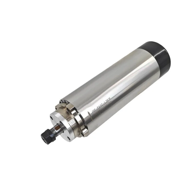 For Spindle Motor, Air-cooled Round 0.8kw/1.5kw/2.2kw High-speed Spindle Wood Carving Relief