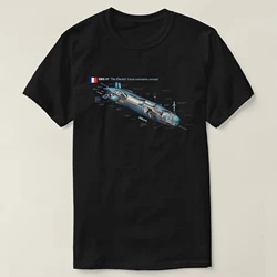 French SMX-31 Future Concept The Electric Submarine T Shirt. New 100% Cotton Short Sleeve O-Neck T-shirt Casual Mens Top