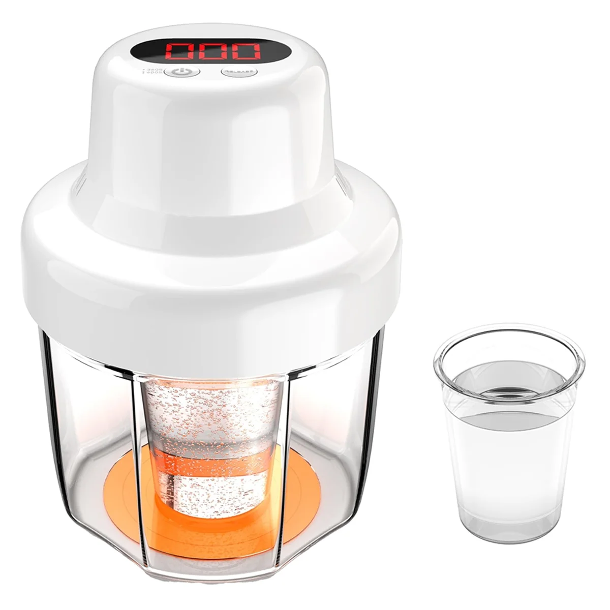 AB51 Resin Bubble Remover, Remove 99% Bubble 5-8 Minutes, 95kPa Vacuum Chamber for Epoxy Resin, UV Resin Us Plug