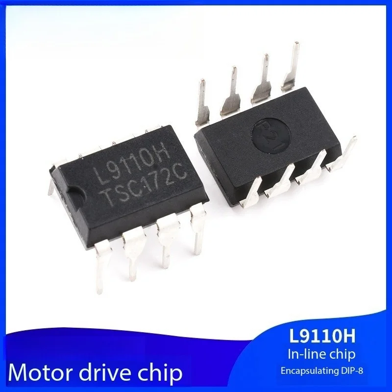 

2PCS L9110H L9110 H Bridge Drive Full Bridge Drive Motor Driver IC Package: DIP-8 In-line