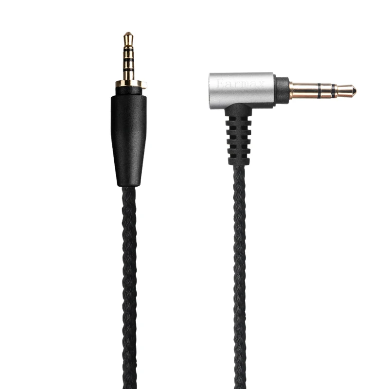 For Sennheiser Urbanite Headphones Replaceable 3.5mm to 2.5mm Nylon Braided Upgrade Cable