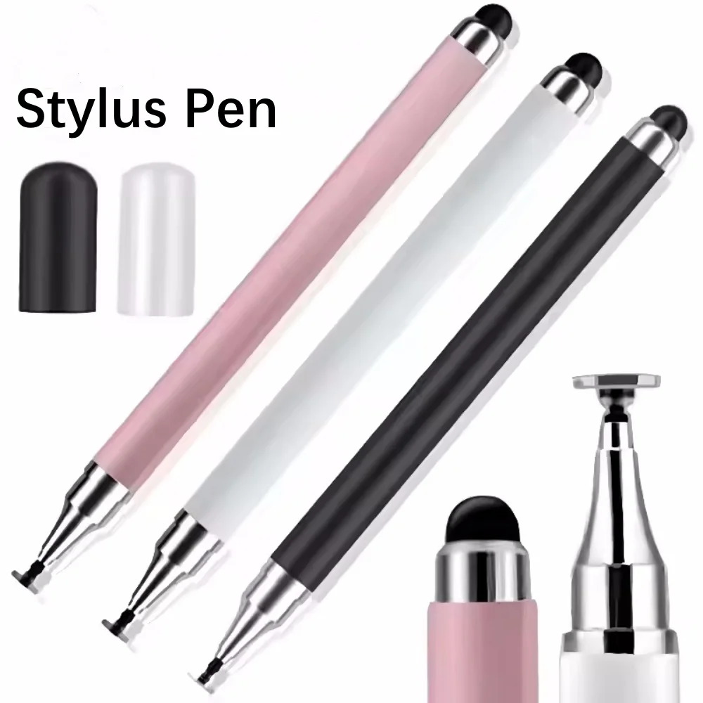 

Ручка для планшета, сенсорная ручка для рисования экрана, стилус 2 в 1, емкостный сенсорный карандаш для планшета IPhone IPad для телефона Samsung Android