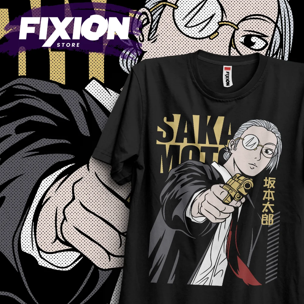 Sakamoto Days GA Anime T Shirt Manga Gift For Anime Lover All Size Cotton