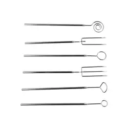 Stainless Steel Chocolate Dipping Fork Irregular Shaped Rustproof Cheese Fondue Fork Silver Long Handle Chocolate Dipping Tool