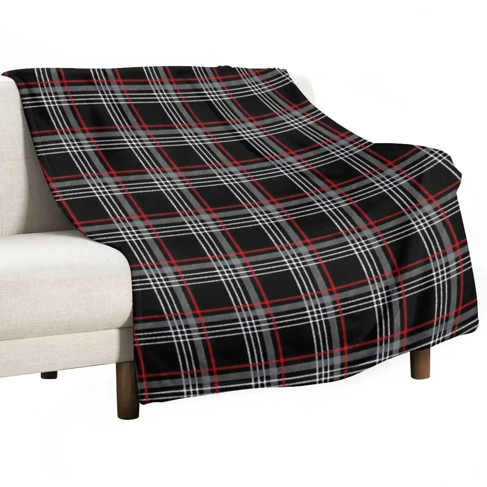 GTI tartan Throw Blanket Soft Plush Plaid cosplay anime christmas gifts Retros Blankets