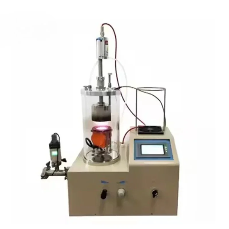 Lab PVD DC Magnetron Sputter Coater Machine for Solid State Electrolyte Powder Surface Preparation and Coating Processing