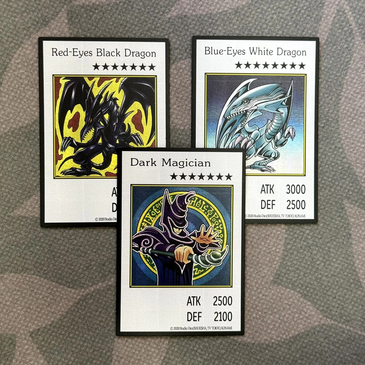 Orica YUGIOH Collection DIY Proxy Card Manga Blue-Eyes White Dragon Dark Magician Red Eyes Black Dragon Non-Original Gift Card