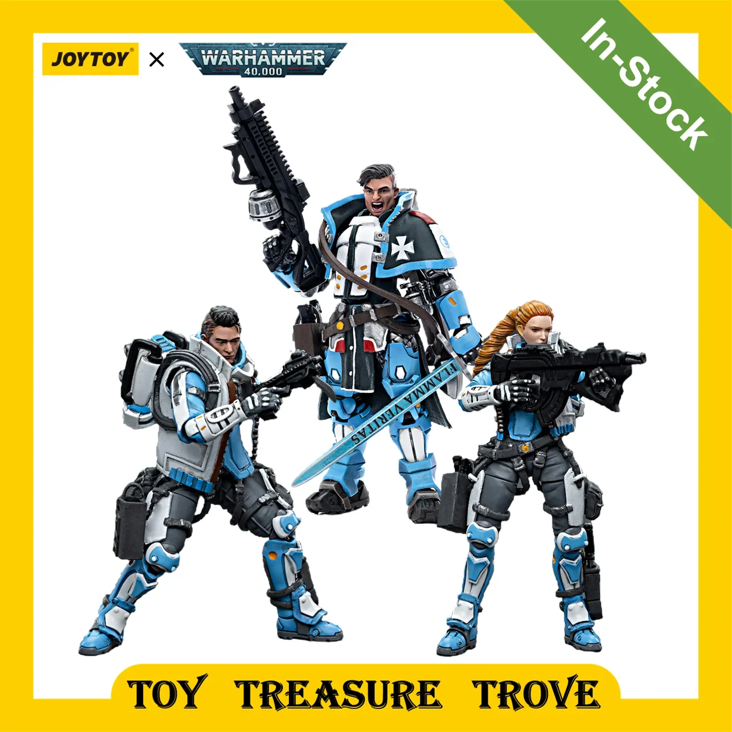

JOYTOY Warhammer Infinity 1/18 Фигурки PanOceania Padre Inquisidor Mendoza Recon Soldier Аниме Военная Модель Декор Общежития