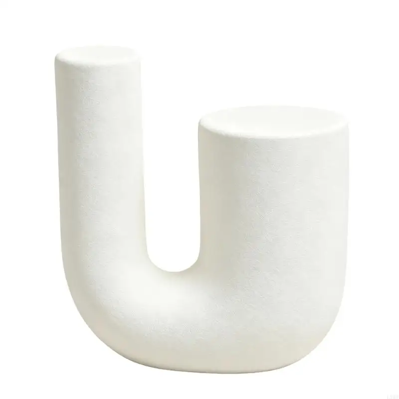 L9BE Retro Taper Holders Ceramic Candlestick Holders for Home Table Centerpieces