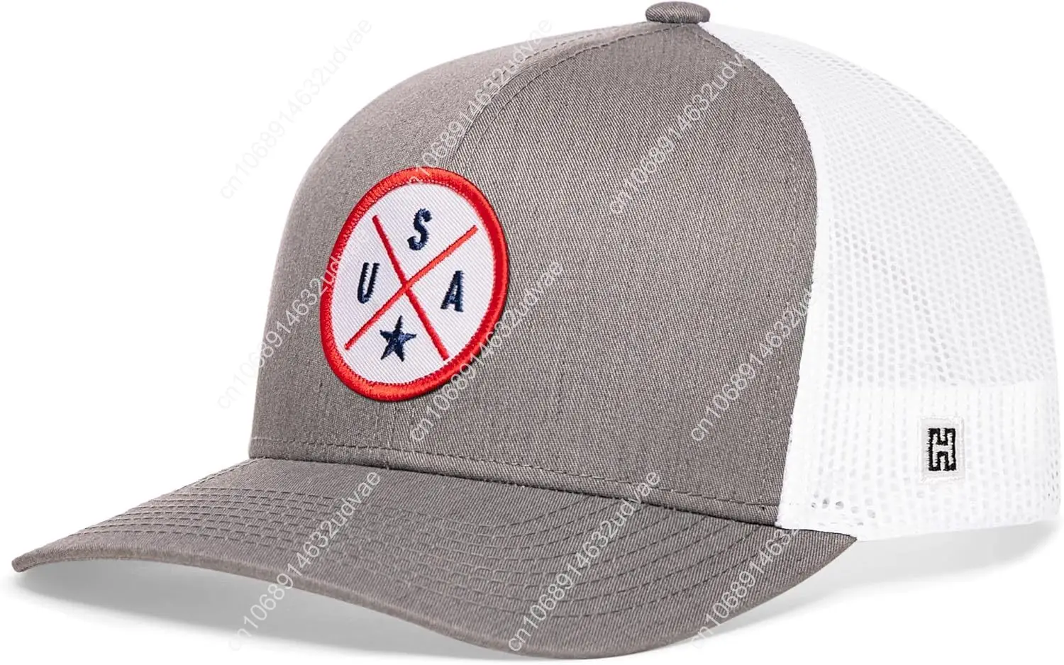 State City Trucker Hat for Men & Women, Adjustable Baseball Hat, Mesh Snapback, Sturdy Outdoor Black Golf Hat