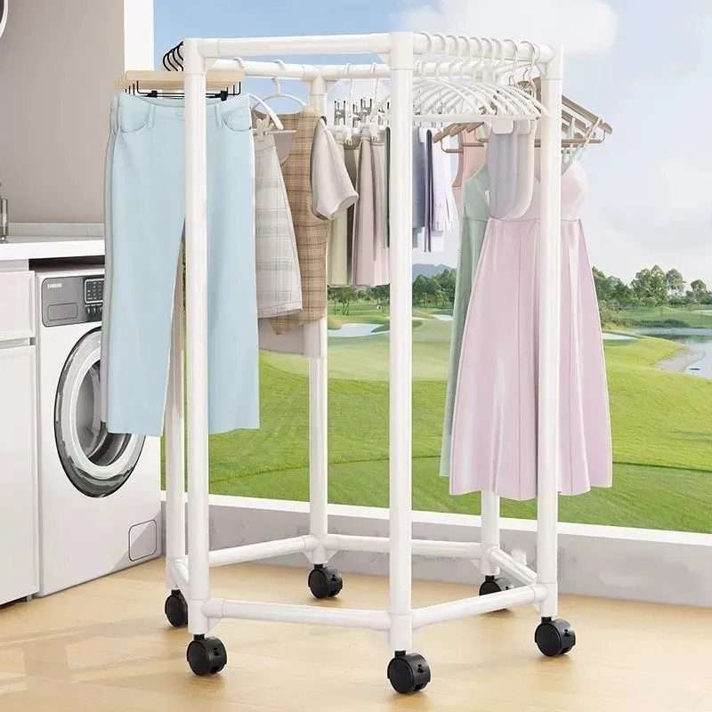 White Corner Clothes Stand Entryway Jacket Shelving Jacket Coat Rack Cheap Rail Drying Appendiabiti Da Parete Room Furniture