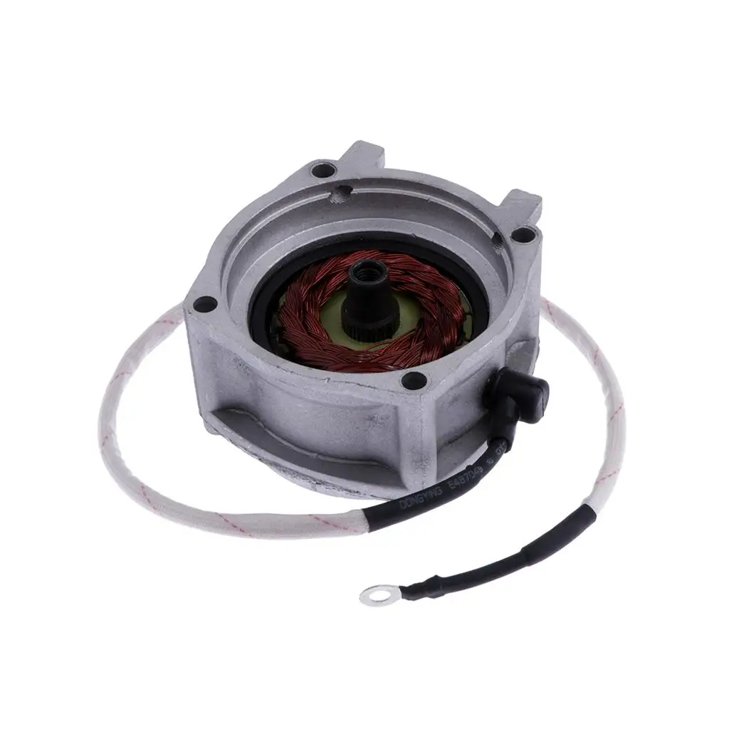 Electric Start Engine Starter Durable Metal Part for 49cc Kids Mini Dirt Bike Chopper Motorbike