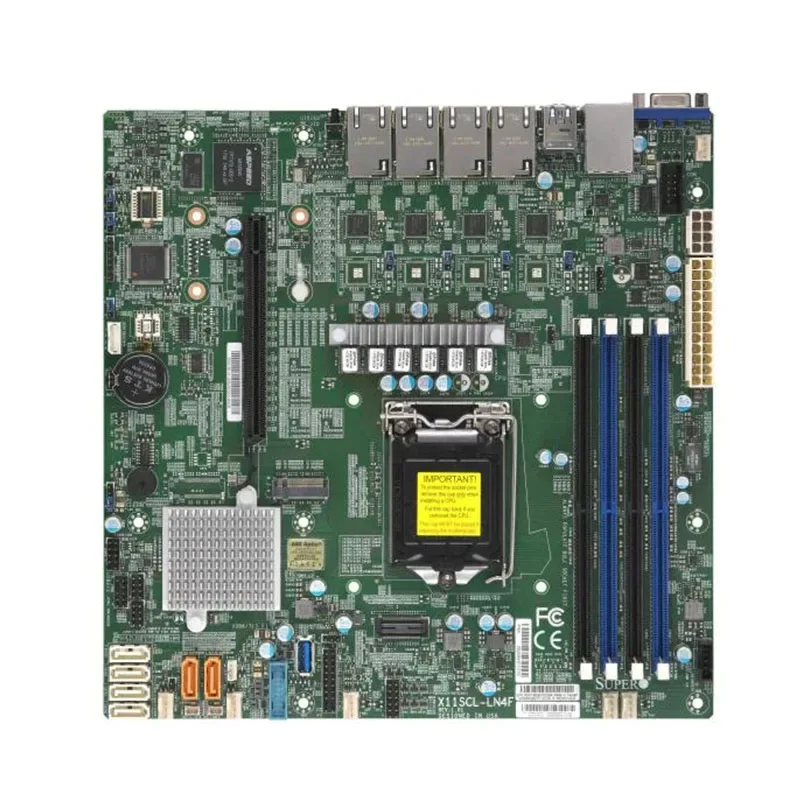 

Оригинальная модель для материнских плат Supermicro, модель 8/9 поколения X11SCL-LN4F PIN C242, процессор протестирован на передовую поставку