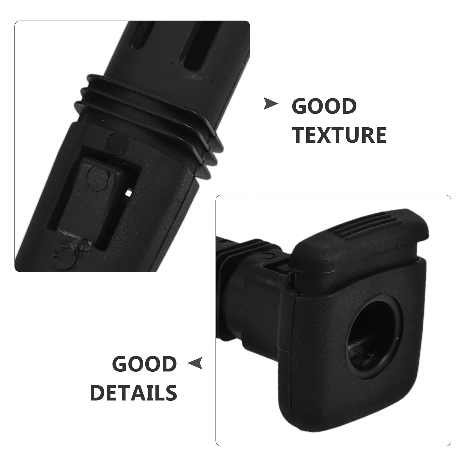 

5pcs 5 Pack Car Seat Head Insert Headrests Guide for Tube Front Inserts Clip Clips Post