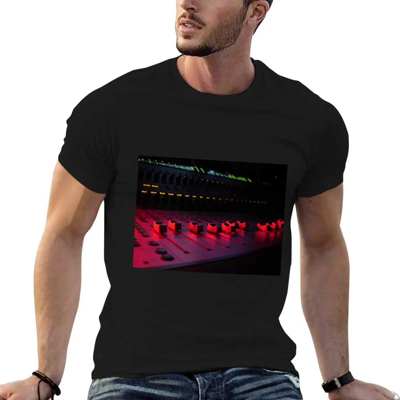 Red Faders T-Shirt Anti-Wrinkle Short Sleeve T-Shirt