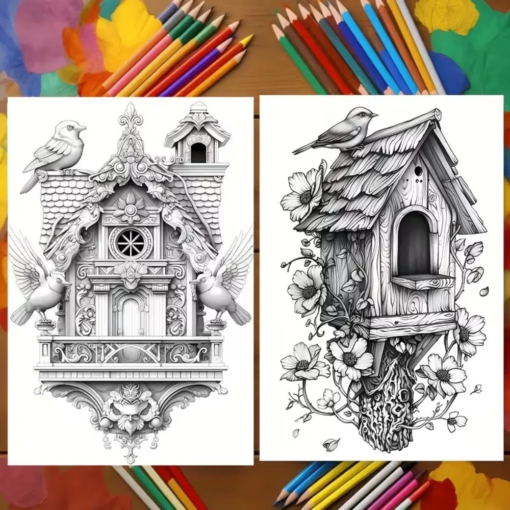 A4 Masked Beauty Adult Coloring Book 24 Pages Intriguing Masquerade Scenes Stress Relief Relaxation Gift