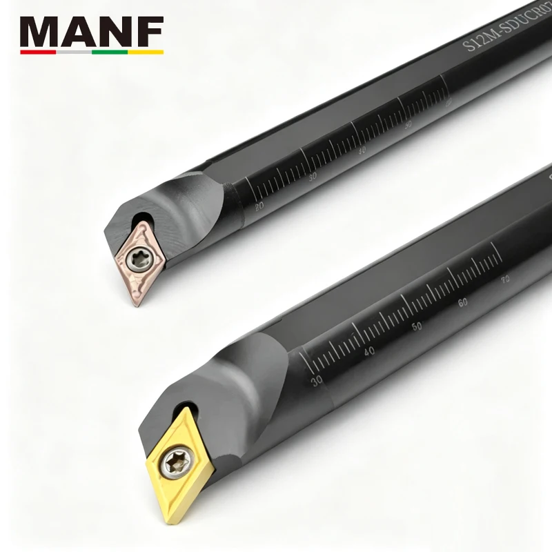 MANF lathe tools 12mm S10K-SDUCR07 CNC Turning Screw Lathe Cutter Boring Bar Processing Clamped Internal Turning Tool Holder