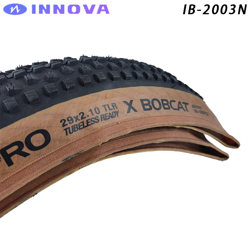 INNOVA PRO X BOBCAT 27.5/29x2.1 Tubeless Ready Folding Tire for MTB Bike XC Road Gravel Tracks Off-Road Bicycle Cycling Parts