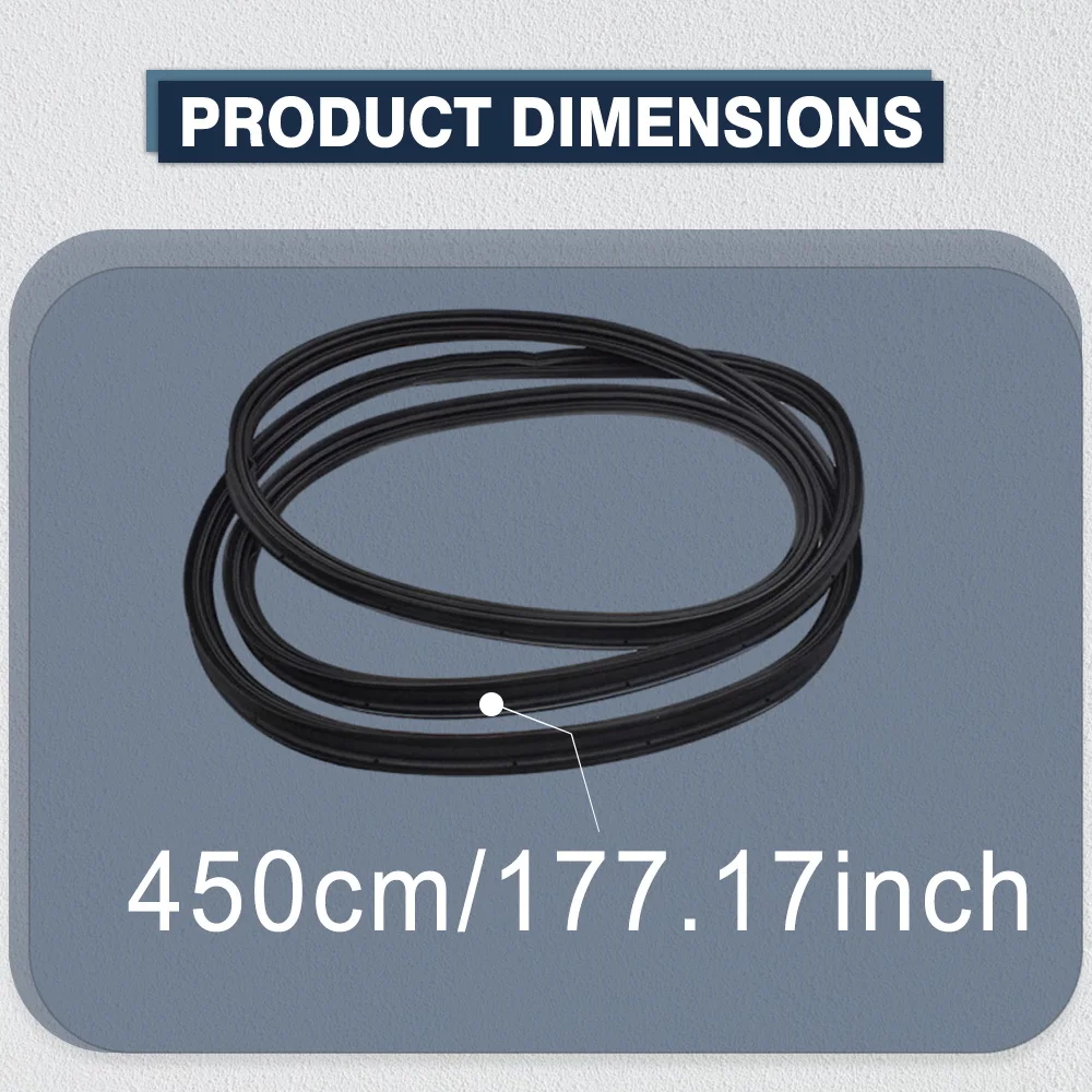 For Mitsubishi Pajero 1999-2021 Montero 2001-2006 Car Rubber Door Opening Sealing Weatherstrip  MR437182, MR437186, MR437181