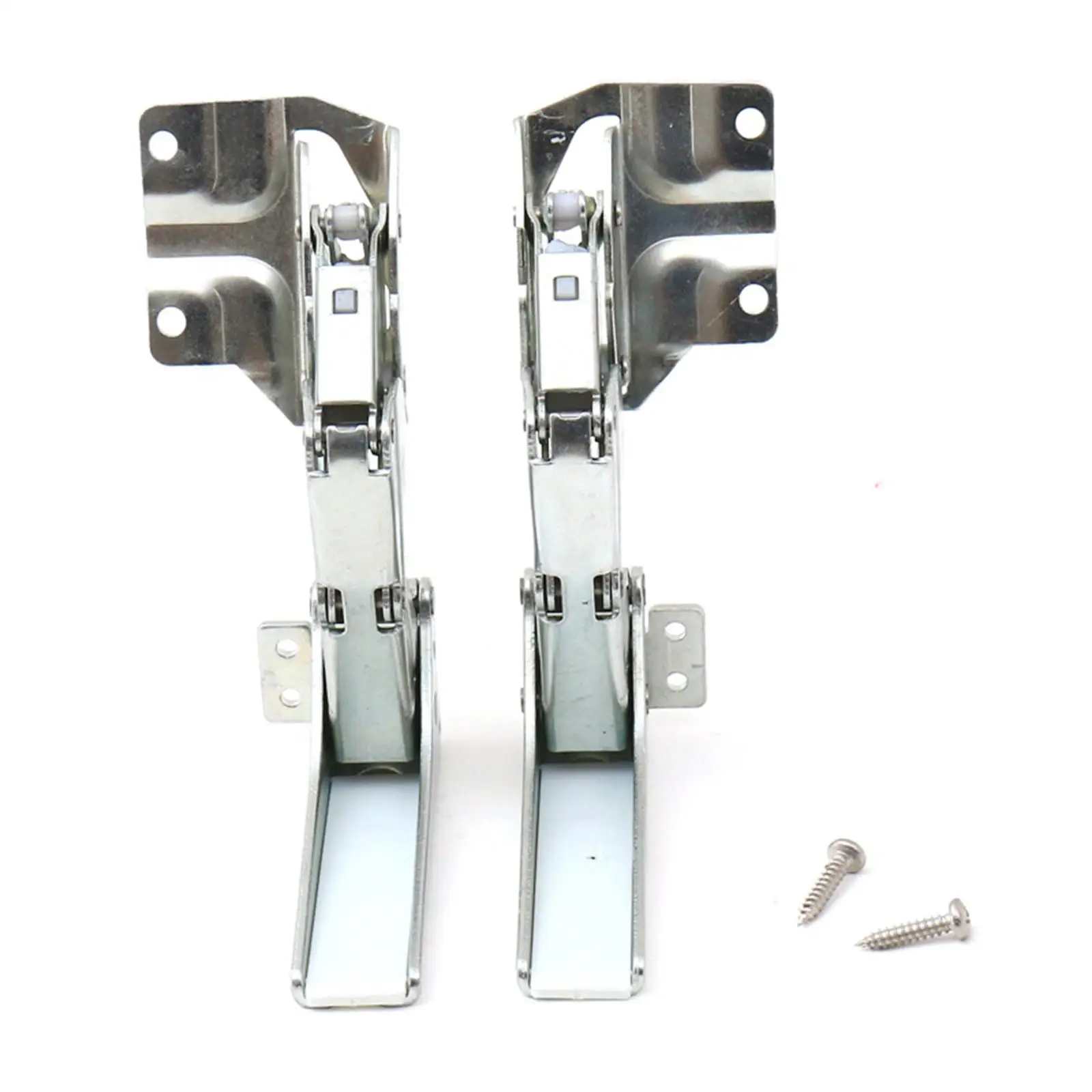 

2Pcs Fridge Freezer Door Hinges,Refrigerator Door Hinges,Fridge Freezer Door Repair,Flat Hinges Mounting Screws for Household