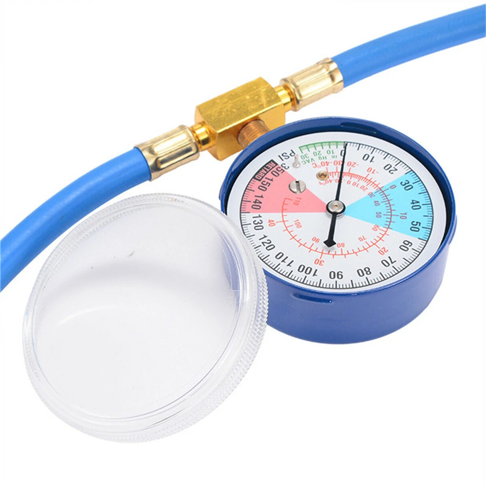 Universal r134a Hose Freon Filling Tool Fill Car Air Conditioning R22 r134a Refrigerant Manometer For Car