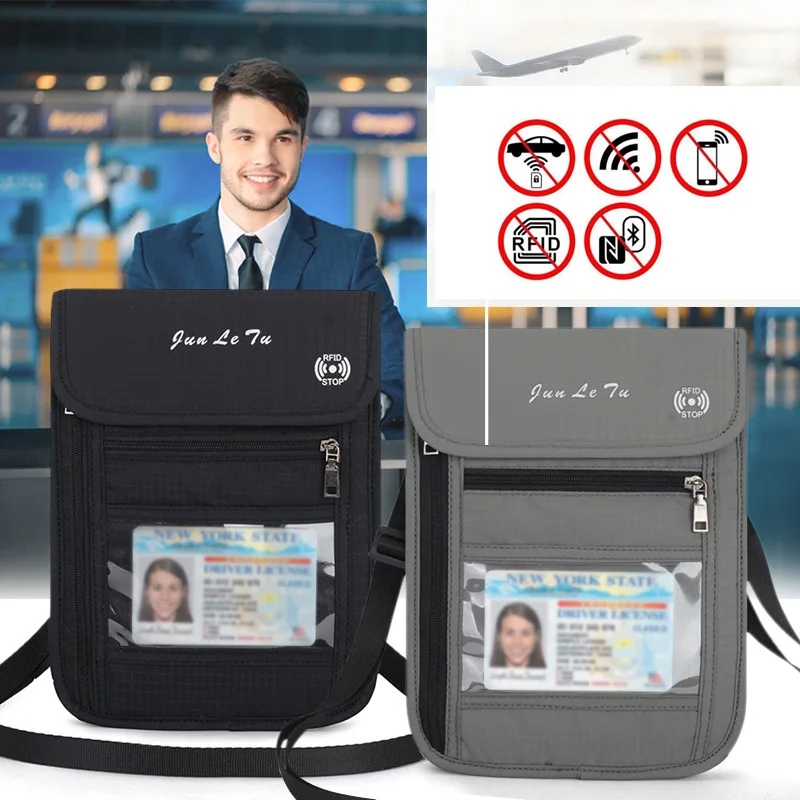

Anti Theft Travel Money Belt Rfid Blocking Waist Pouch Waterproof Hidden Wallet for Passport Credit Cards and Cash