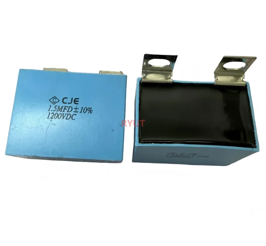 CJE 1200V 1.5MFD 1.5UF 1200VDC Industrial Control Absorption Film Capacitor. Dimensions: 58*35*45mm