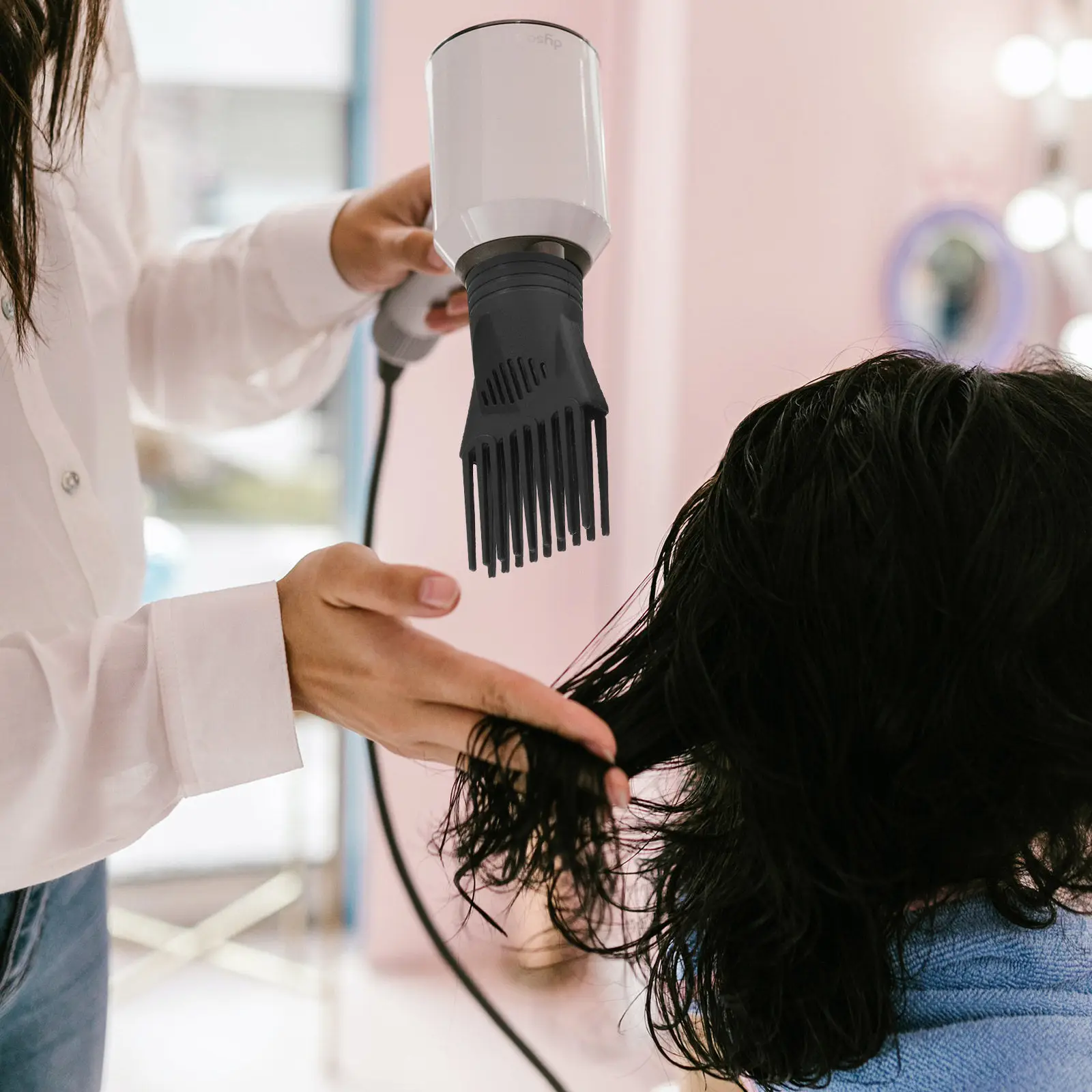 2Pcs Blow Dryer Com…