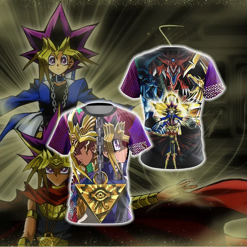

Аниме Yu Gi Oh Унисекс Футболка с 3D принтом Уличная одежда Мужчины Женщины Повседневная мода Негабаритная футболка с коротким рукавом Детские футболки Топы для косплея