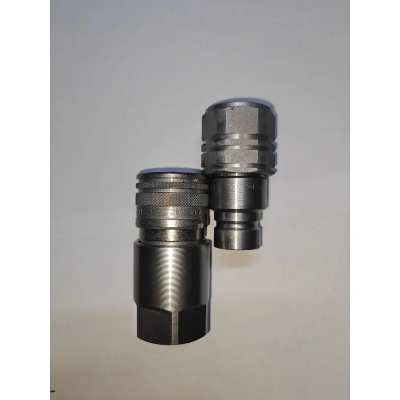 Imported hydraulic PLT4 high-pressure hydraulic flat quick connector ISO16028 for breaking hammer