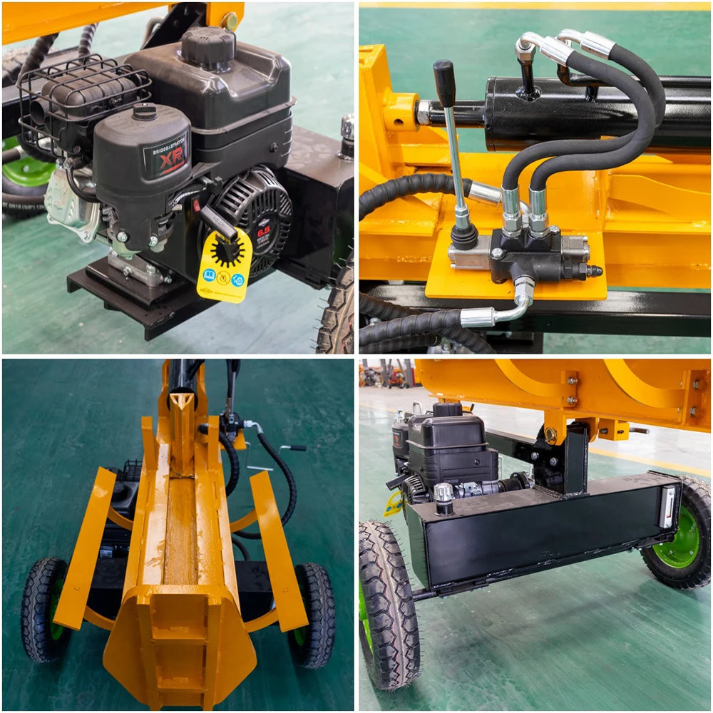 소형 가정용 장작 분할기 휴대용 장작 분할기 유럽 시장용 3점 장착형 농기계