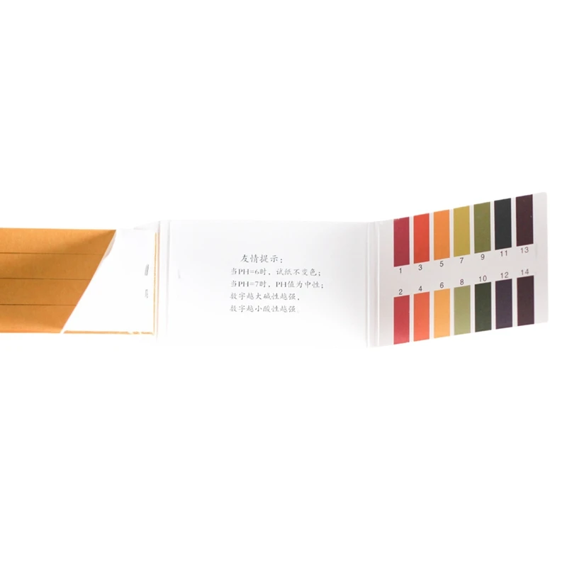 Papel de prueba de base de ácido caliente AD33, 80 tiras por libro, solución de prueba, PH, pruebas rápidas, solución de papel PH