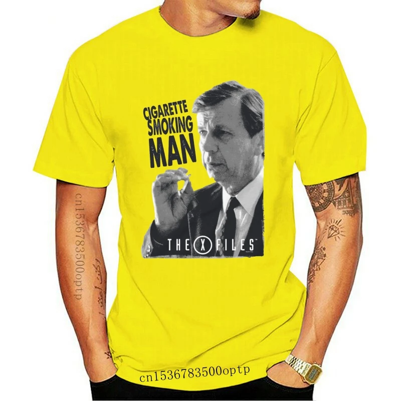 Camiseta para adultos con licencia de The x-files Smoking Man