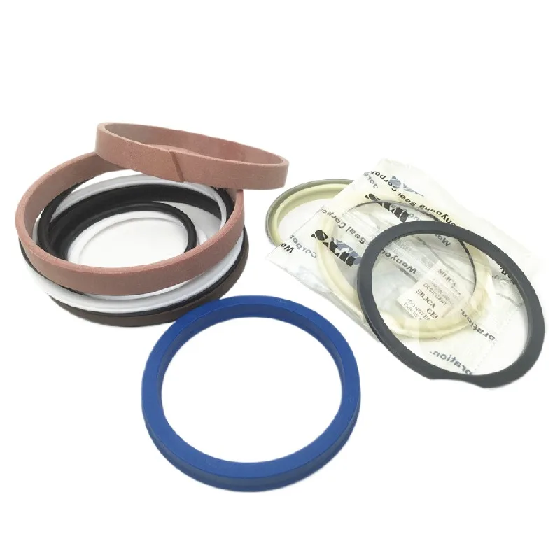 For Hyundai R225LC-7 Big Arm Middle Arm Bucket Arm Oil Cylinder Oil Seal Repair Kit Excavator Accessories