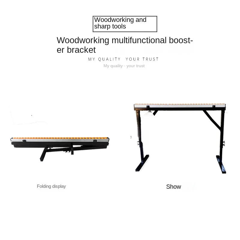 Table de travail de calcul pour scie, petite scie, support de poulie de poussée auxiliaire multifonctionnel, accessoires de table spécialisés