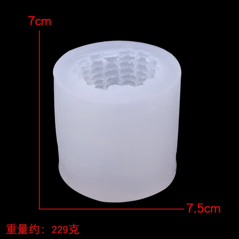 3D Simulation Half Modeling Silicone Mold Sweet Corn Candle Aromatherapy Gypsum Mousse Creative Cake Decoration Mould