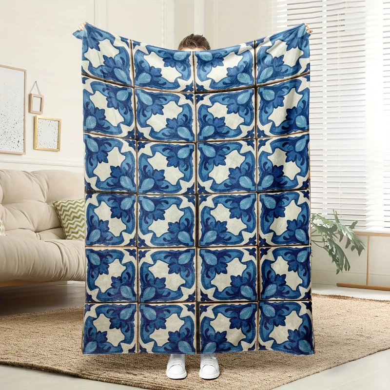 Couverture à motifs drapeau am - Home Cinema The Moment avis et prix