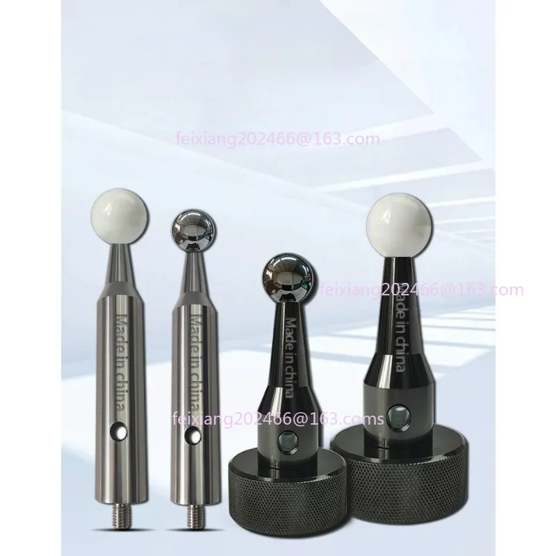 1Pc High Precision M8 M10 Coordinate Measuring Machine Ceramic Stainless Steel CMM Calibration Sphere Diameter 20mm 25mm