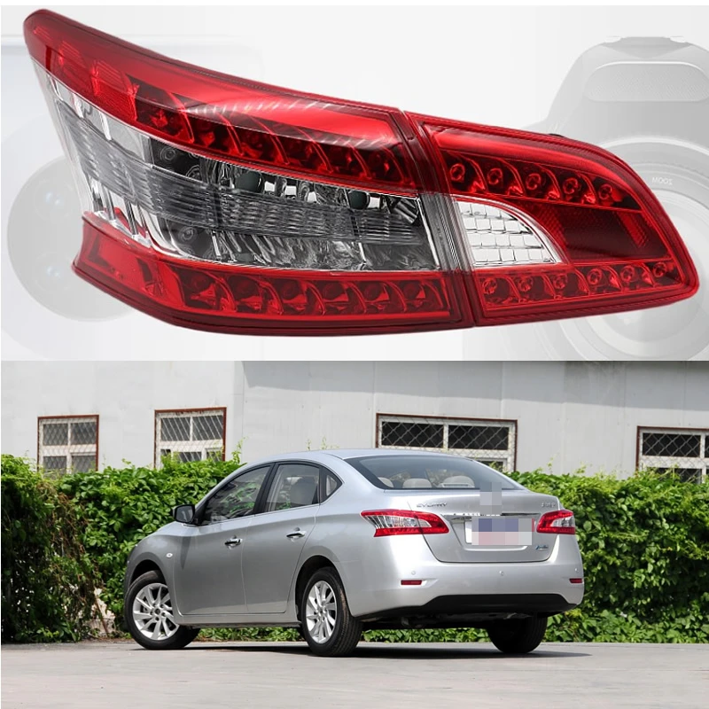 

For the 2012-2022 Nissan Xuan Yi taillight assembly, rear taillight cover, brake light