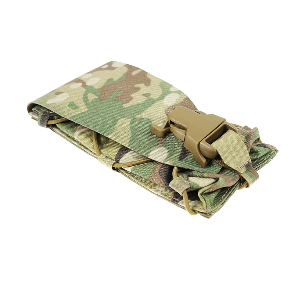 Tactical Multi-purpose MOLLE Water Bottle Bag With Adjustable Drawstring And Practical Storage Bag