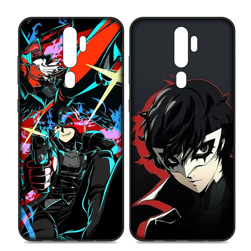 P-Personas Game 5 P5s Silicone Cover for Samsung Galaxy S24 S23 Fe Ultra Plus A55 A35 A24 A25 A15 A05 M55 M15 Casing Phone Case