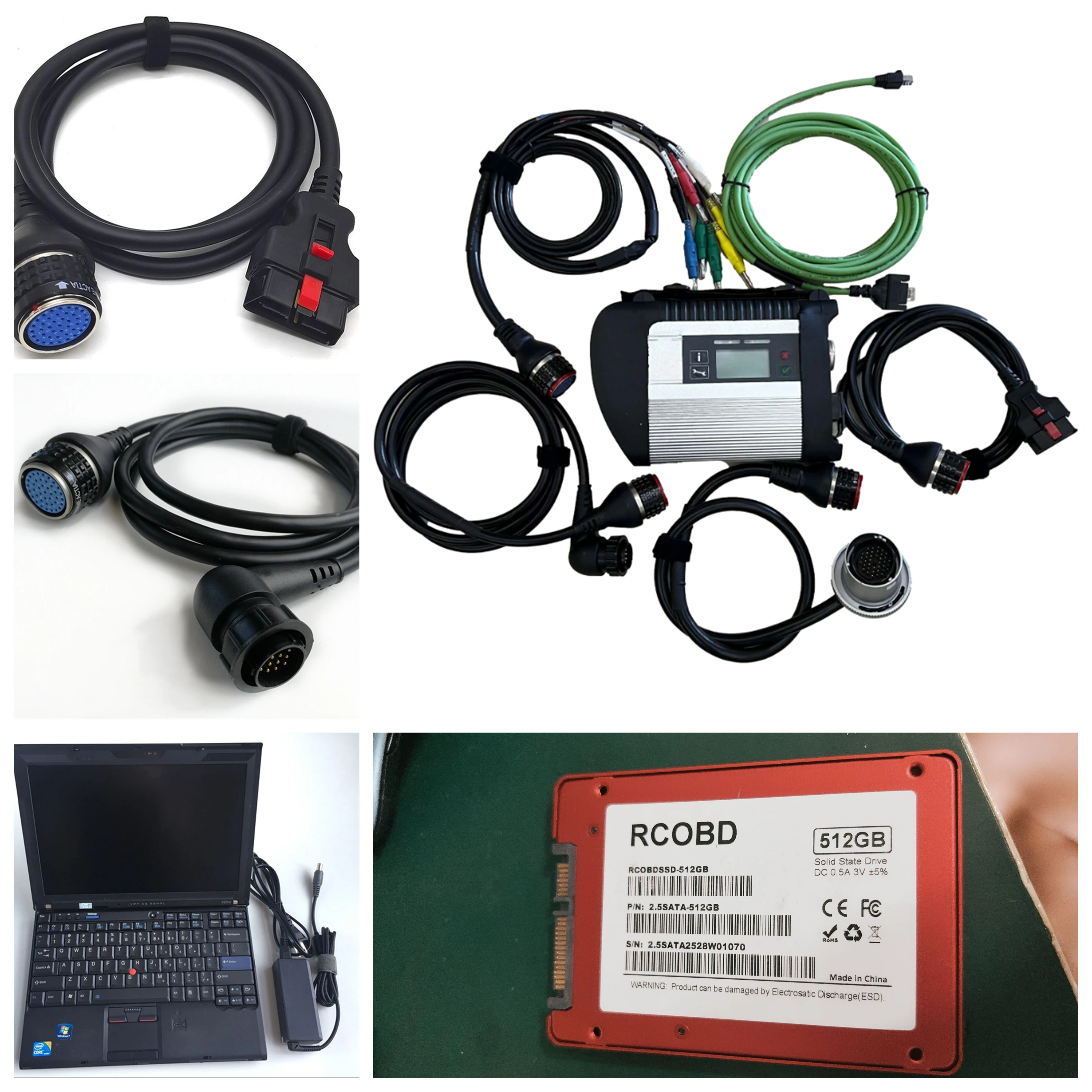 

MB Star C5 SD V09.2023 HHT Программное обеспечение 320 ГБ HDD Ноутбук X201 I7 CPU 8G RAM для Mercedes Auto автомобиля грузовик Диагностические инструменты Сканер кодов