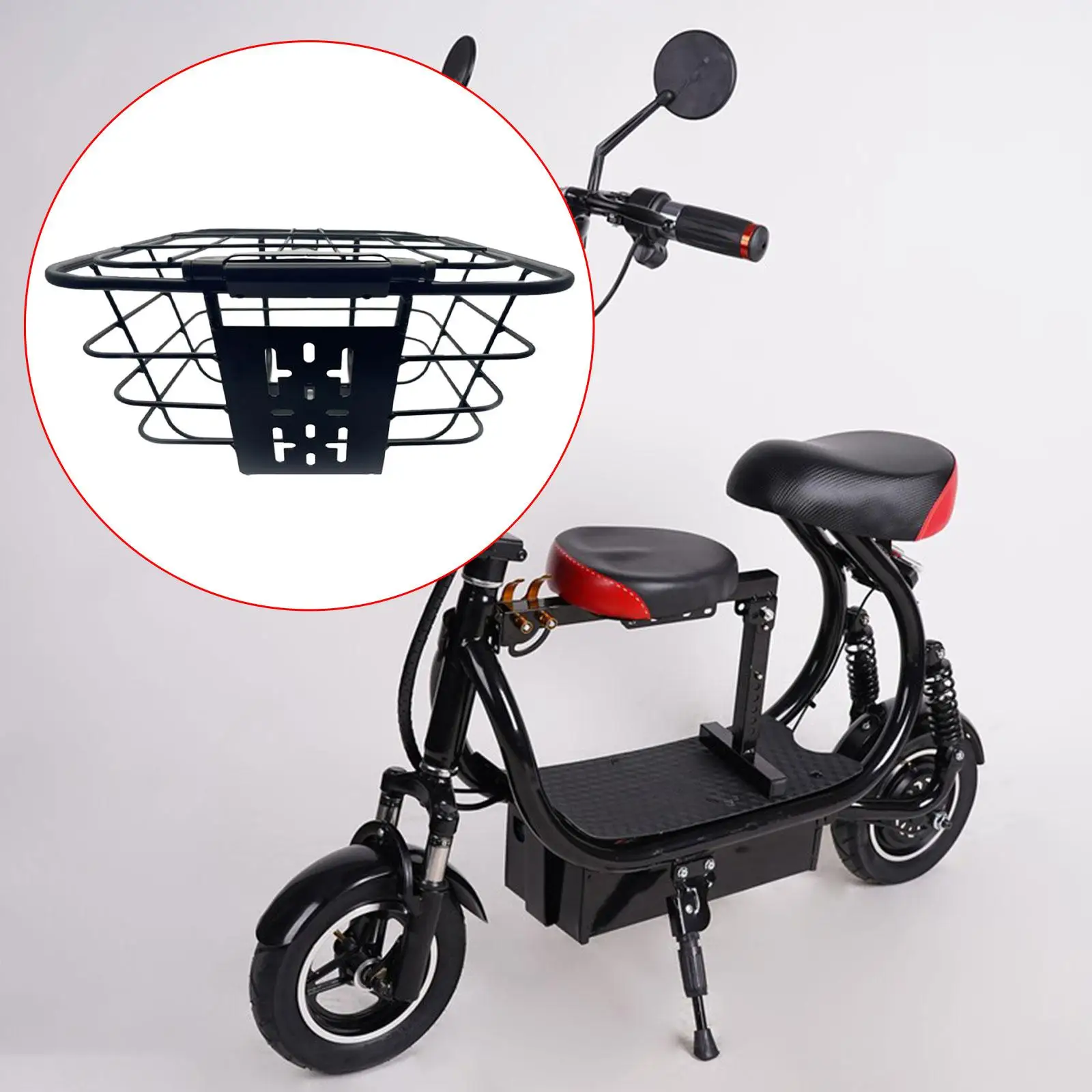 

Electric Bike Front Basket Bicycle Storage Basket for Cycling Sports Outdoor