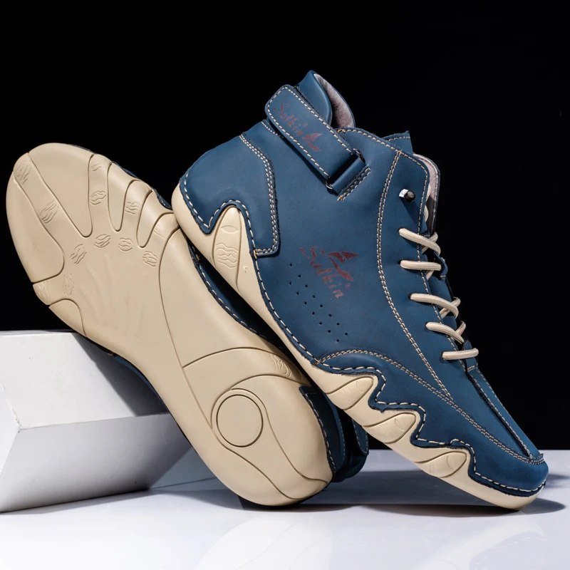 

Повседневная обувь, мужская легкая противоскользящая износостойкая повседневная обувь, мужская однотонная спортивная дышащая прогулочная обувь на шнуровке