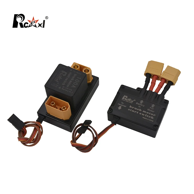 Rcexl 70A /100A Brush Motor Start Switch V2.0 for RC Model