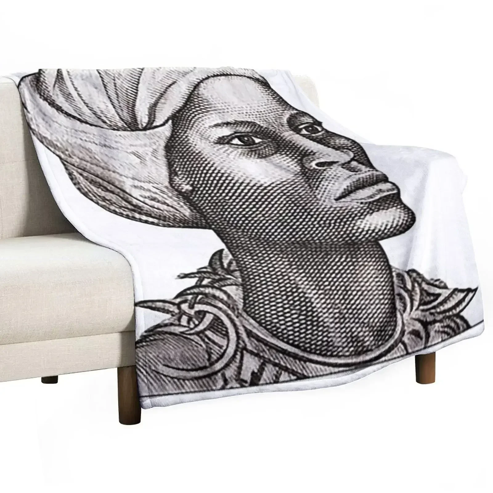 Nanny, Queen Of The Maroons : The Mother Of All Jamaicans Throw Blanket Camping Multi-Purpose Blankets