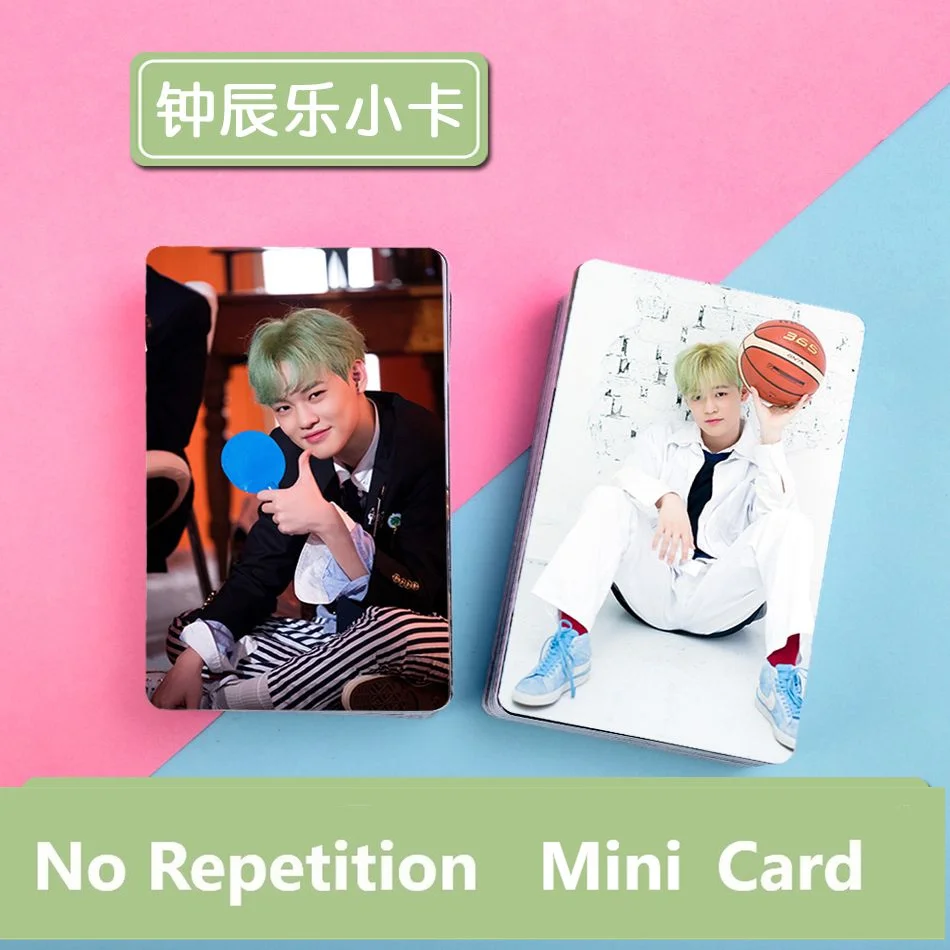 

Series1 No Repetition Chenle Zhong Chenle Mini Card Wallet Lomo Card With Photo Album Fans Gift