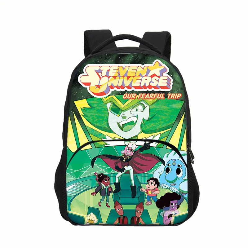 حقيبة ظهر مدرسية من ستيفن يونيفرس موتشيلا بطبقة مزدوجة وسحاب للتفتيح وحقائب كتب للأولاد والبنات أفضل هدية